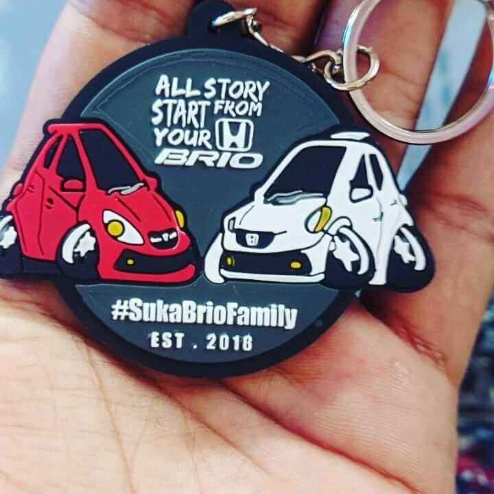 Jual Gantungan Kunci Karet Custom 5